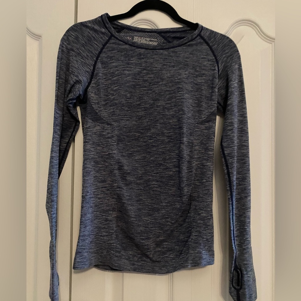 Victoria's Secret VSX Blue Athletic Top